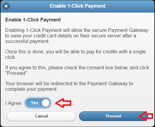 mobipaymentenable1clickproceed