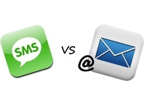 SMS vs. E-mail: The Long Time Going Bulk Marketing Duel