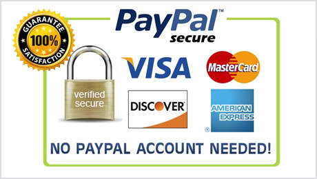 Secure with PayPal